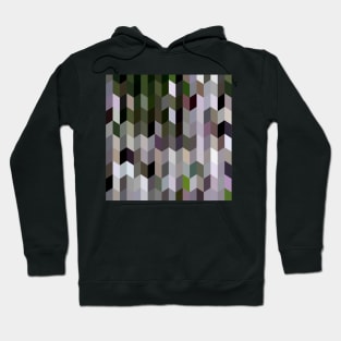 Chinese Violet Purple Abstract Low Polygon Background Hoodie